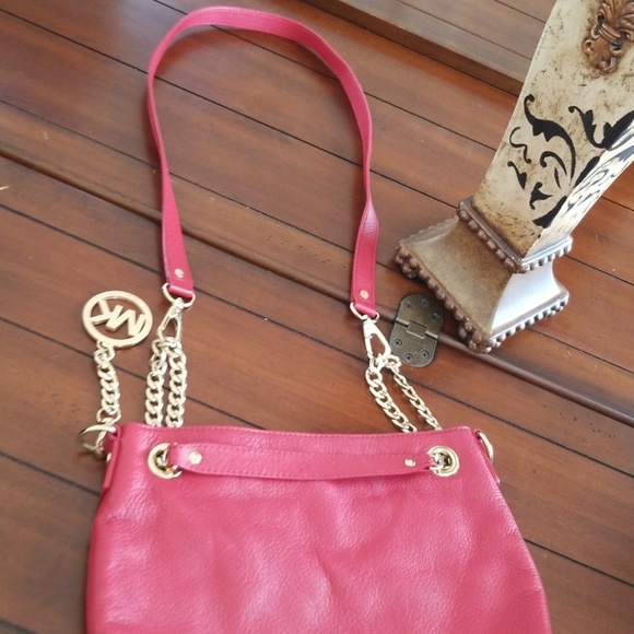 π MICHAEL KORS RED BAG - Picture 3 of 8